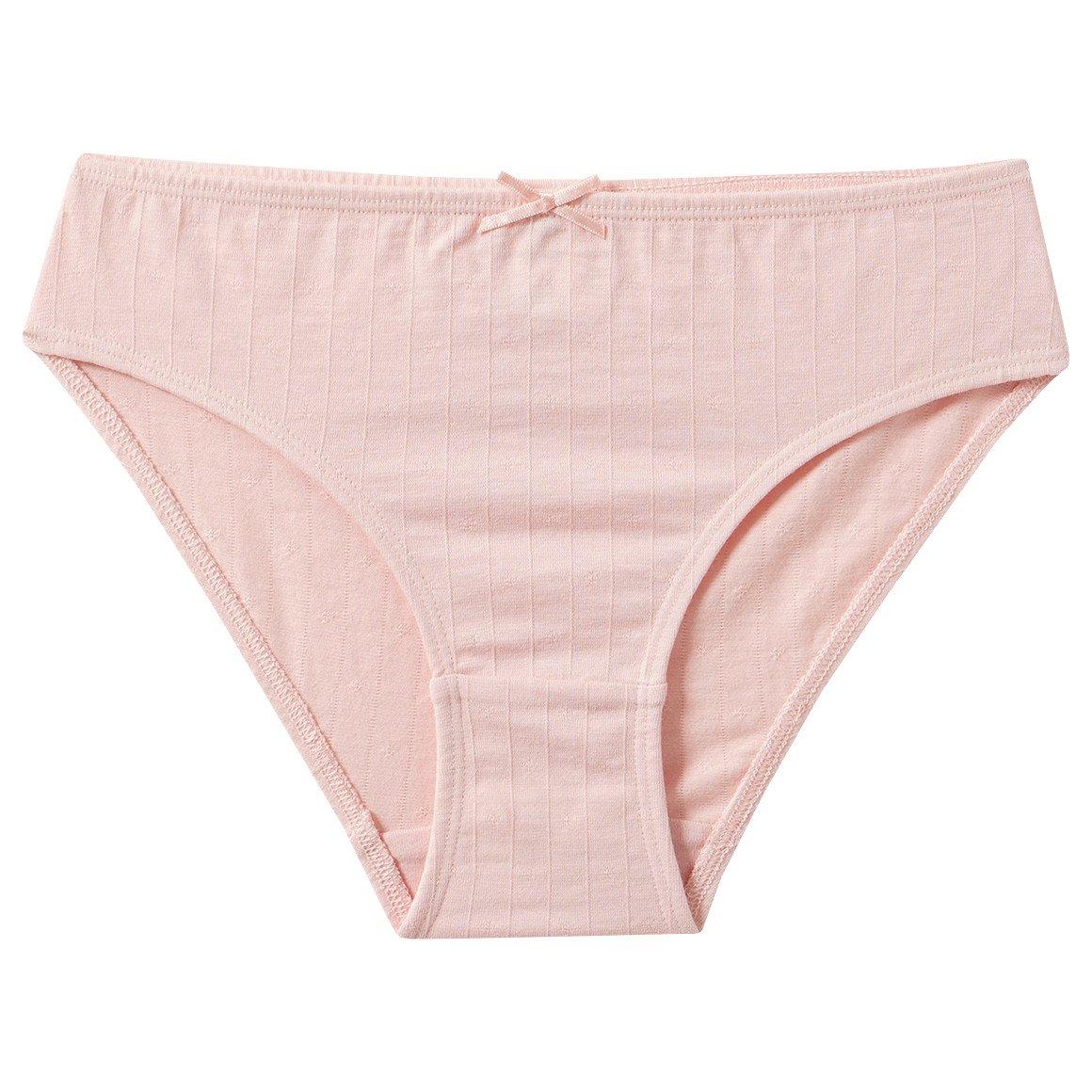 3 Mädchen Slips mit Zierschleife