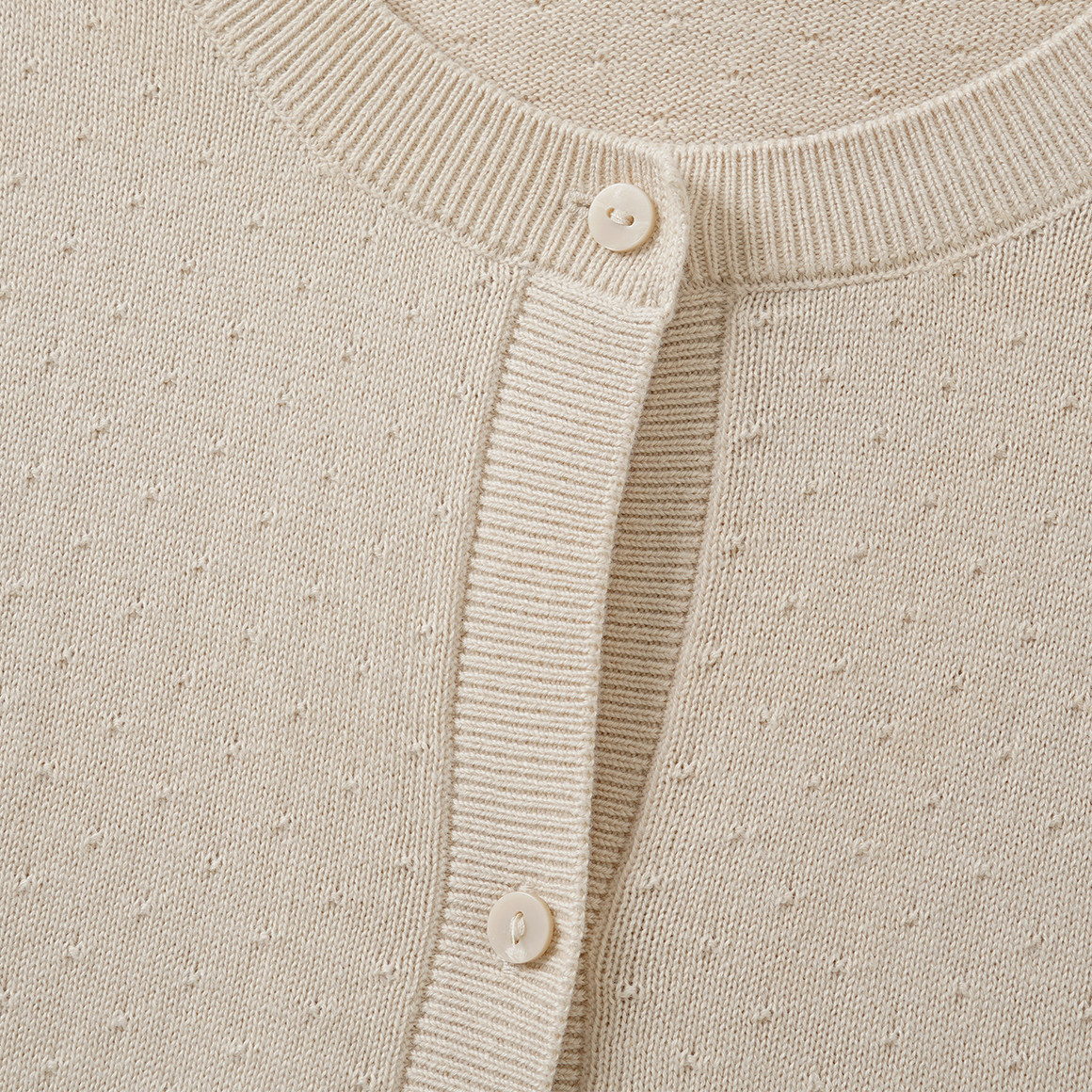 Mädchen Strickjacke mit Ajour-Muster