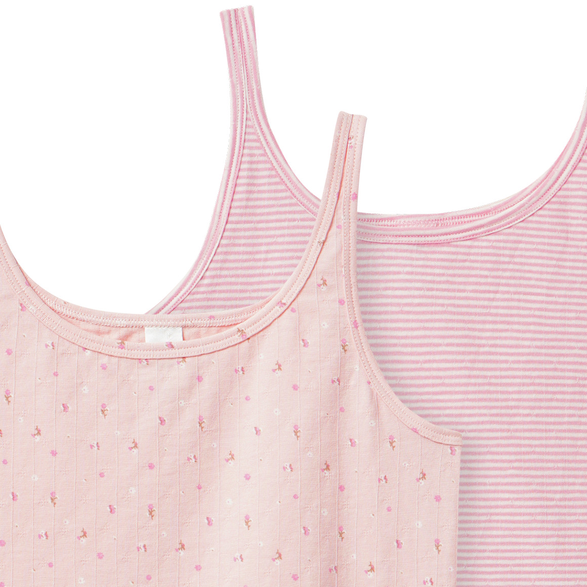 2 Mädchen Unterhemden im Set