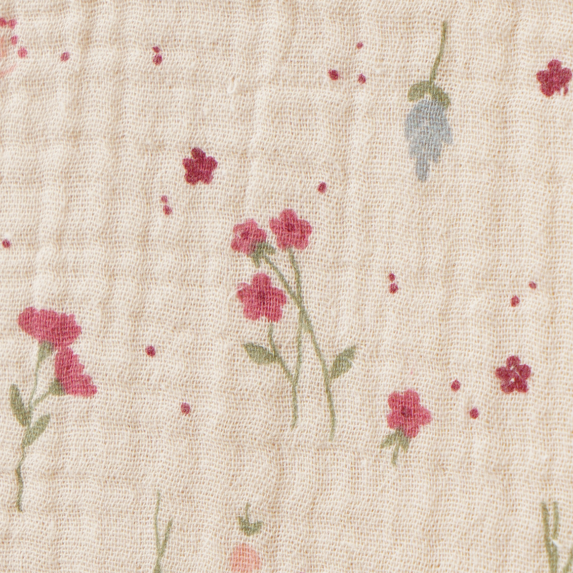 Baby Musselin-Schlafsack mit Blümchen-Print