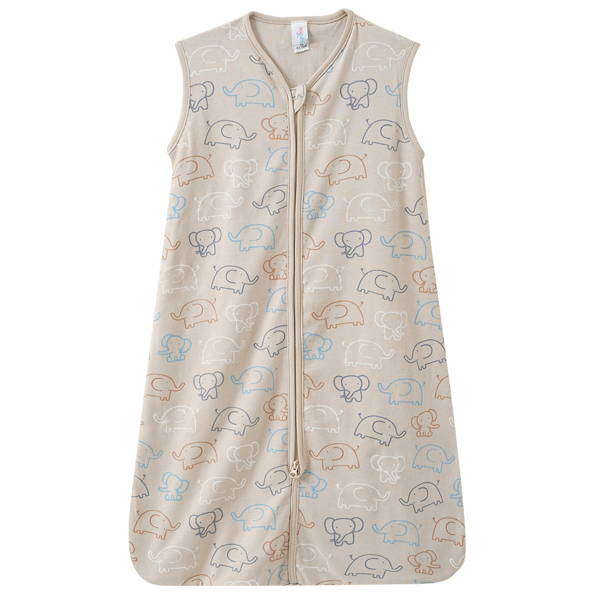 Baby Schlafsack mit Elefanten-Allover