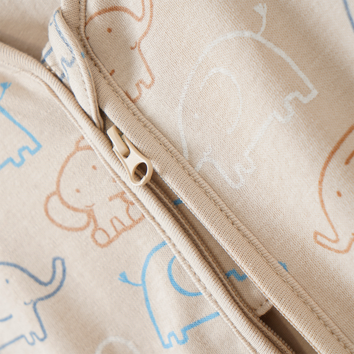 Baby Schlafsack mit Elefanten-Allover