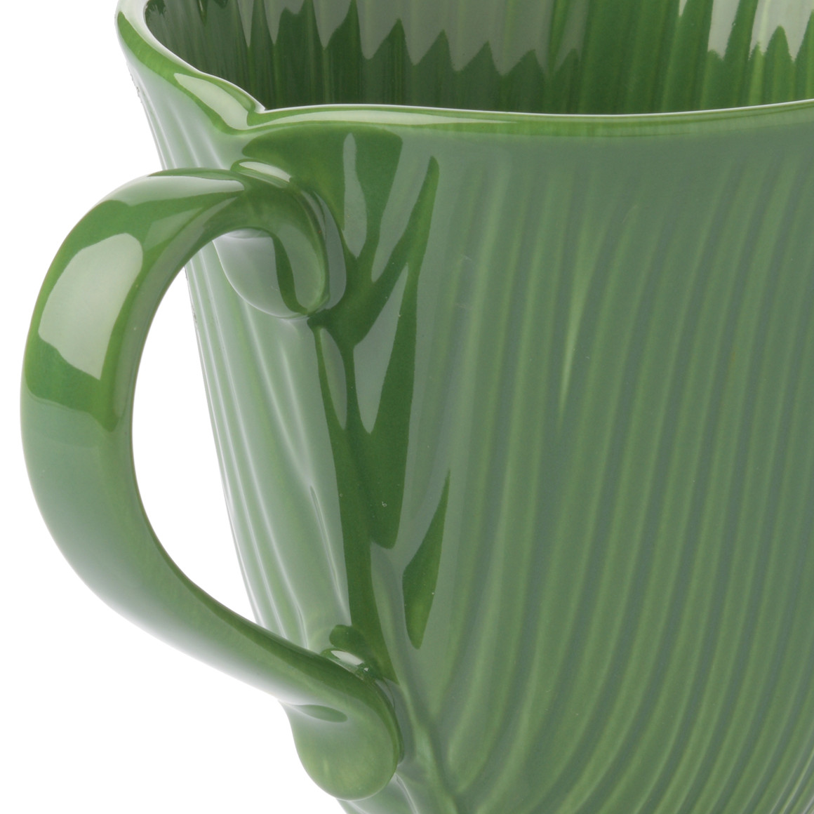 Tasse in Blatt-Design