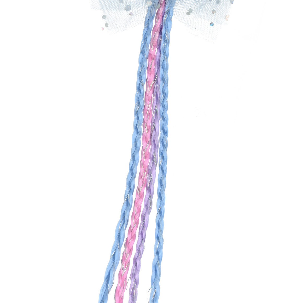 Stitch Haargummi mit Haarsträhnen