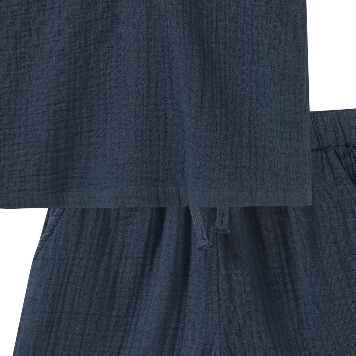 Jungen Musselin-Set mit Shirt und Shorts