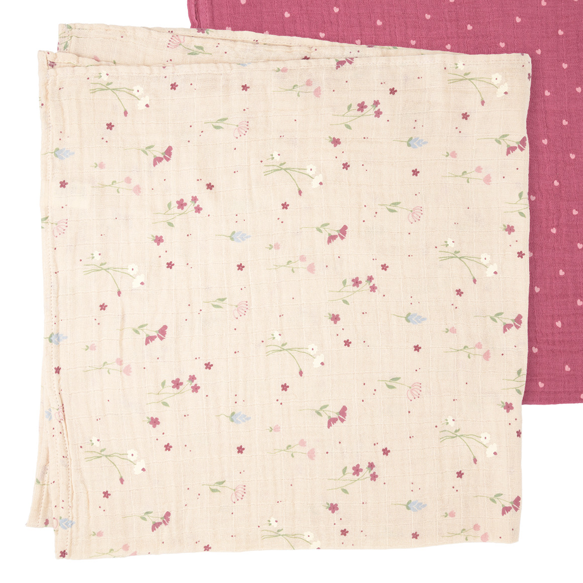 3 Musselintücher im Set