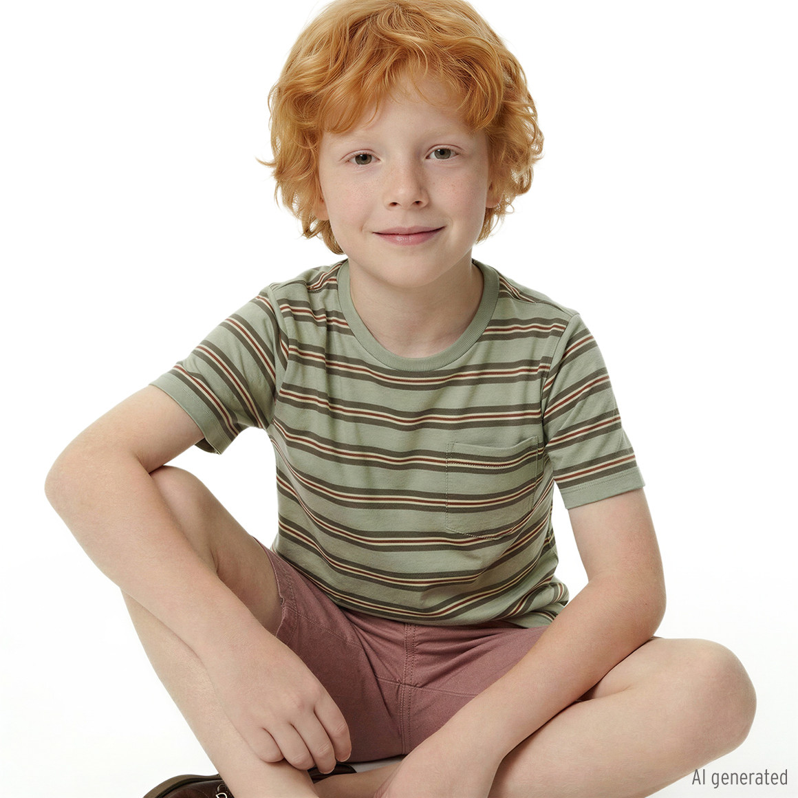 Jungen T-Shirt mit Streifen