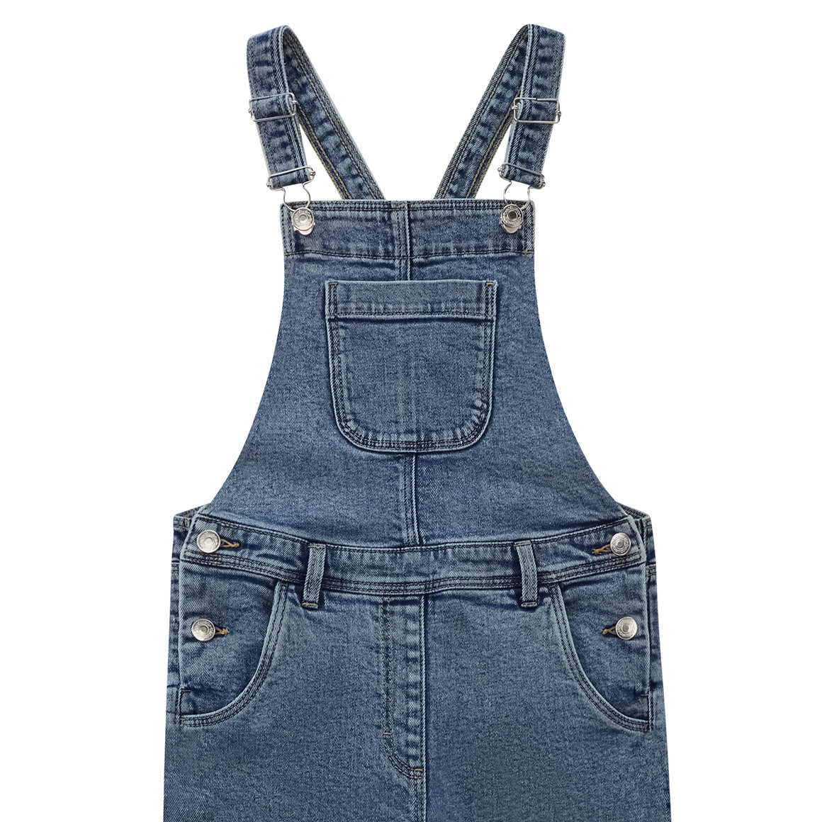 Mädchen Latzhose aus Denim