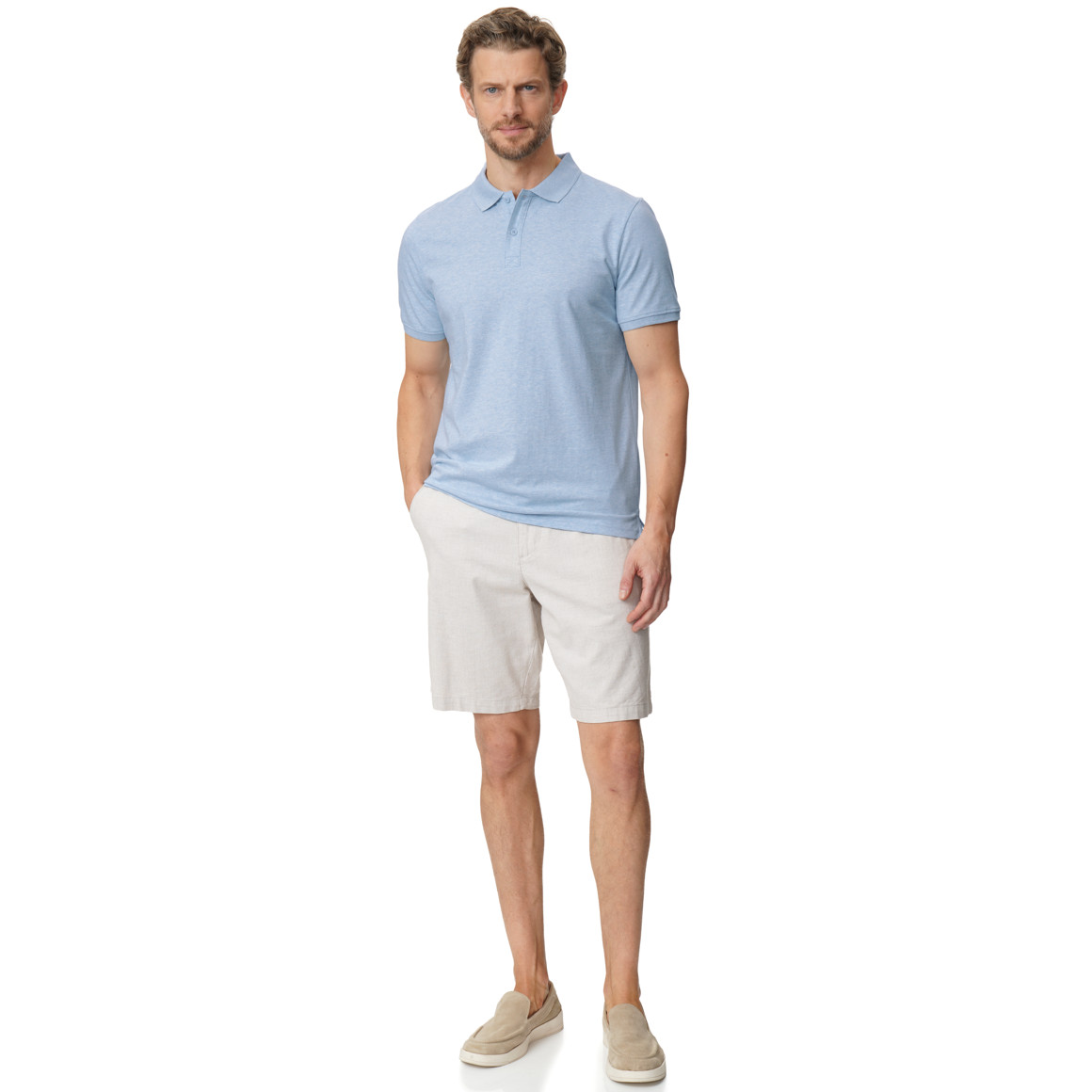 Herren Polo-Shirt aus Baumwolle