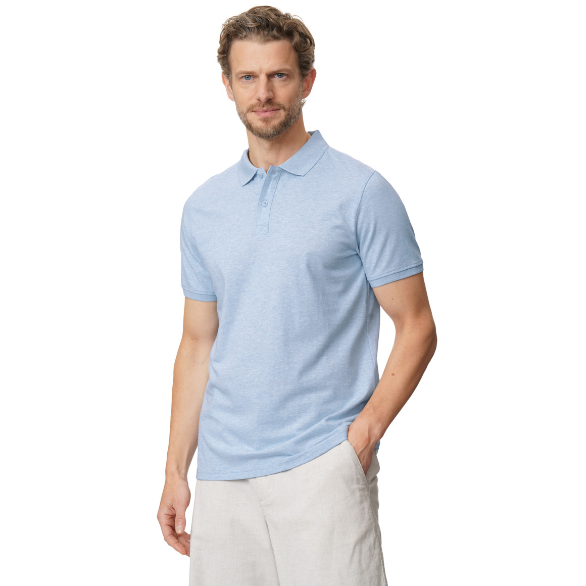 Herren Polo-Shirt aus Baumwolle
