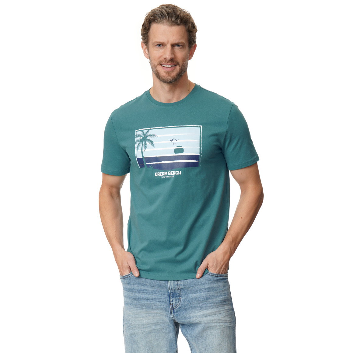 Herren T-Shirt mit Print