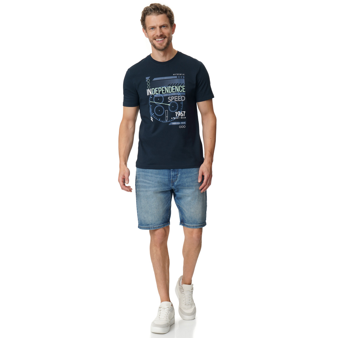 Herren T-Shirt mit Print