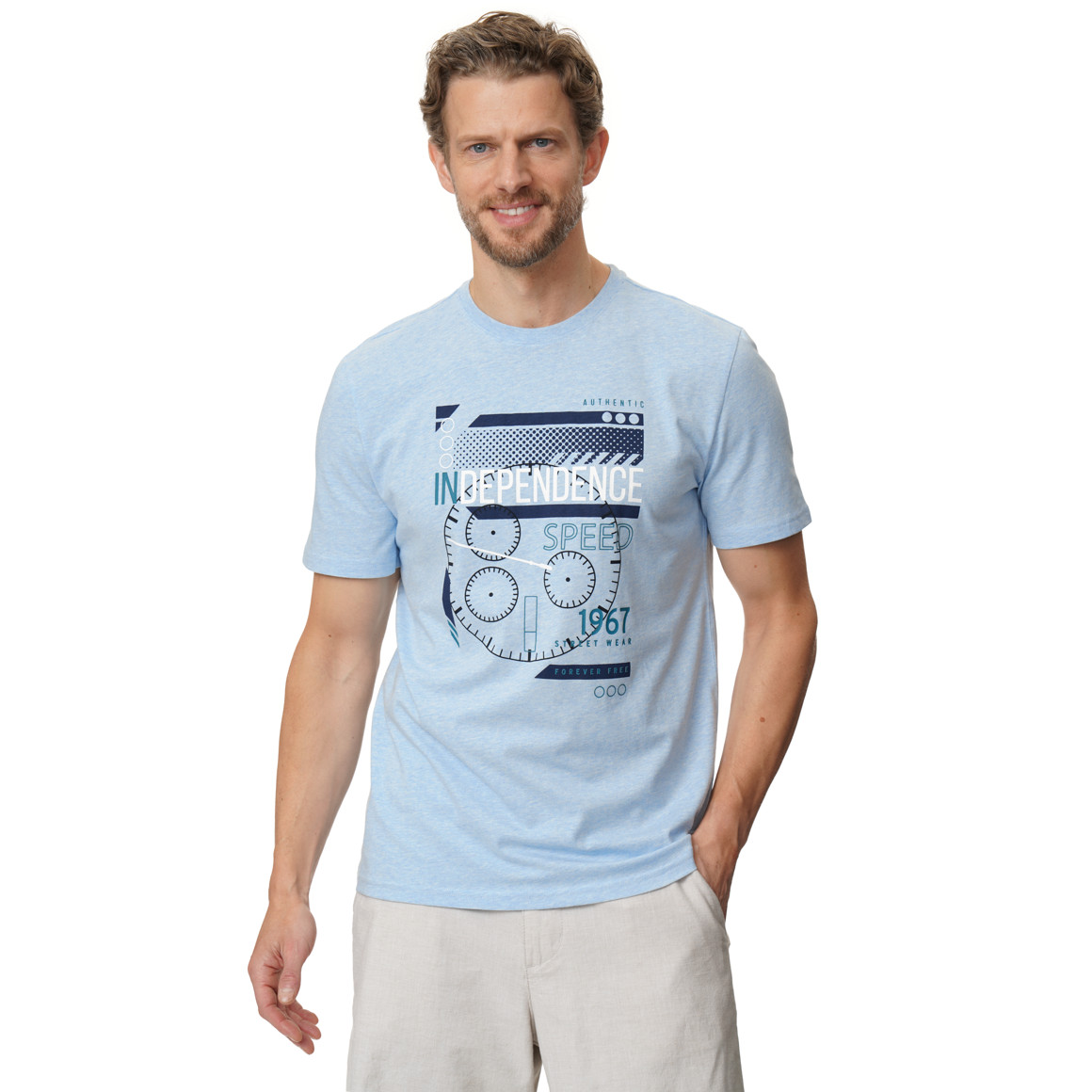 Herren T-Shirt mit Print