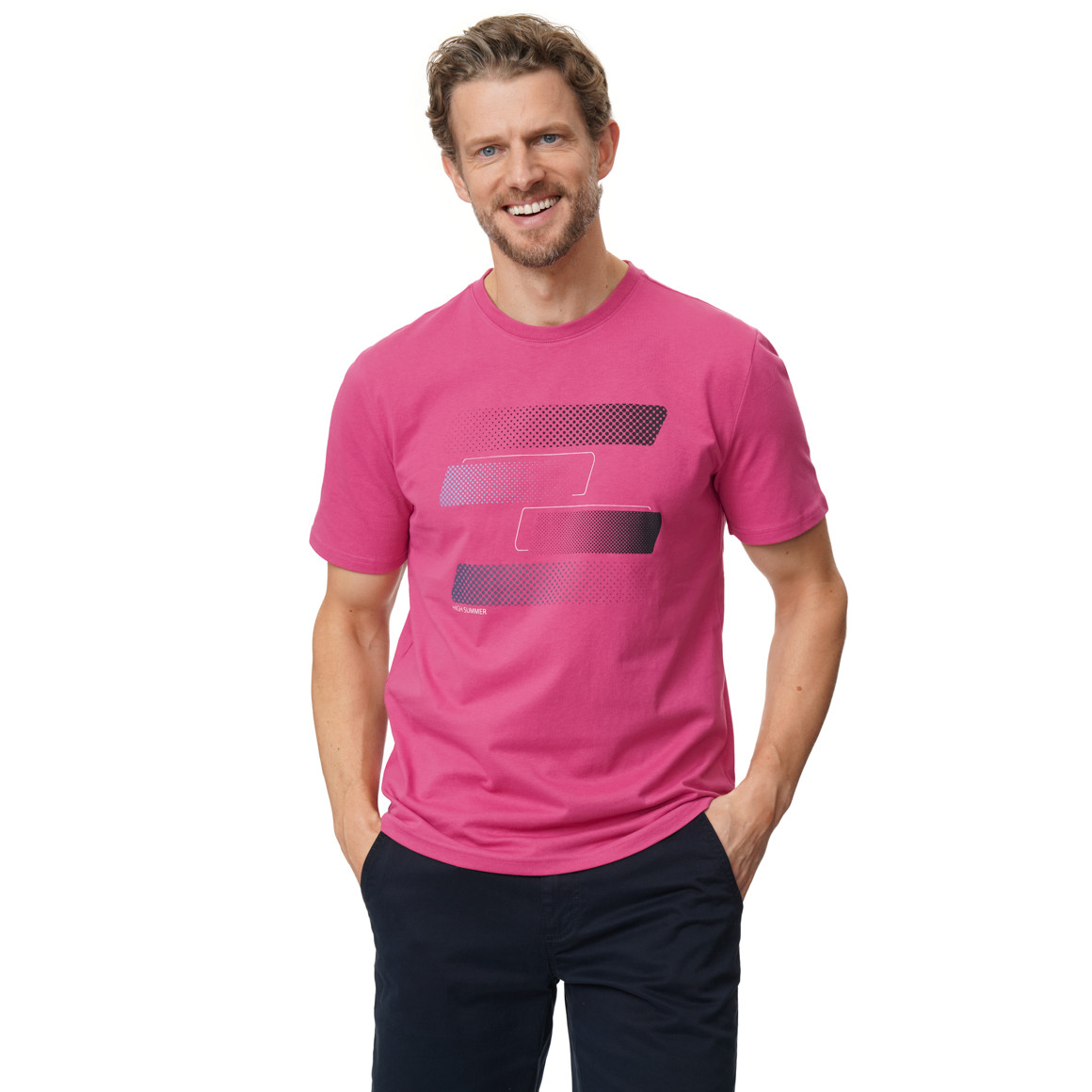 Heren T-shirt met print