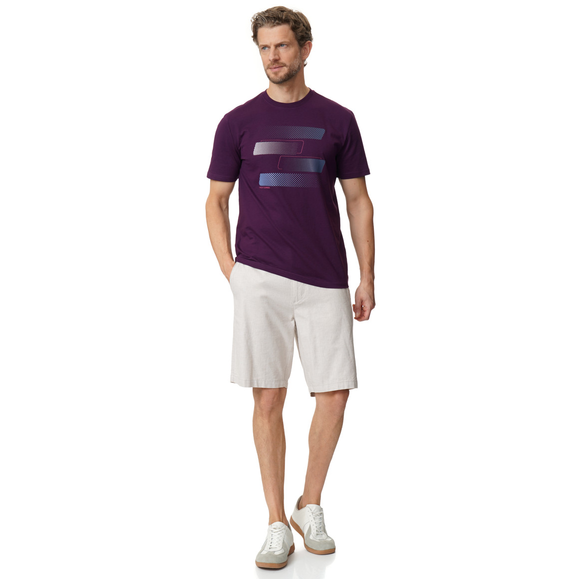 Heren T-shirt met print