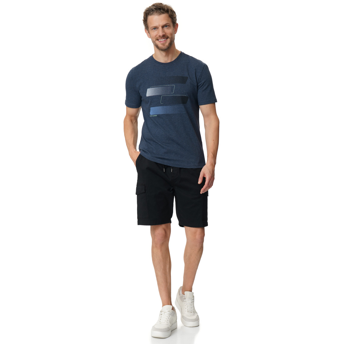 Heren T-shirt met print