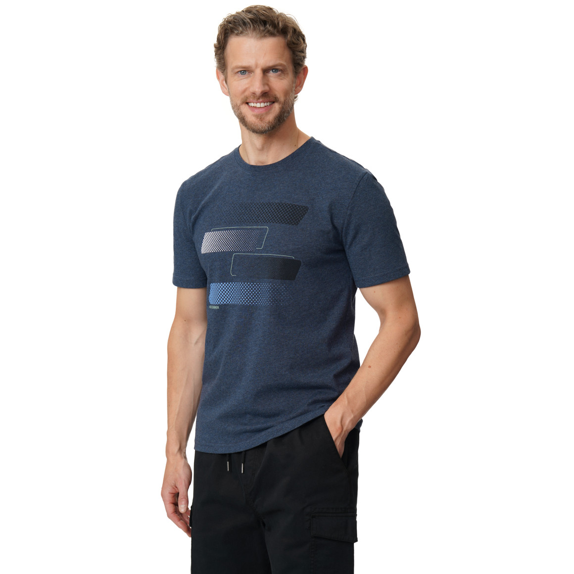 Heren T-shirt met print