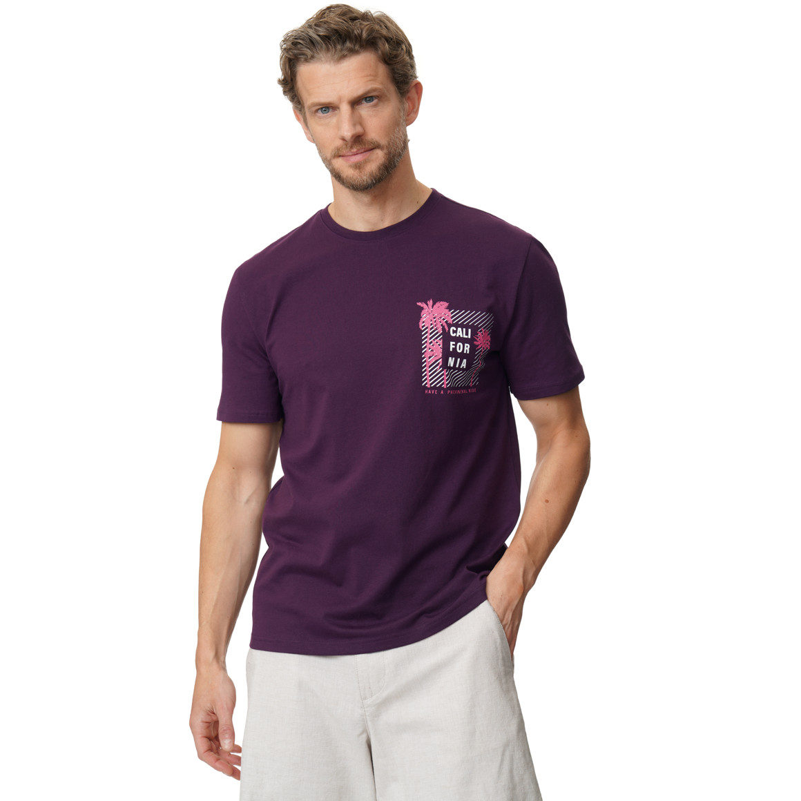Herren T-Shirt mit Print