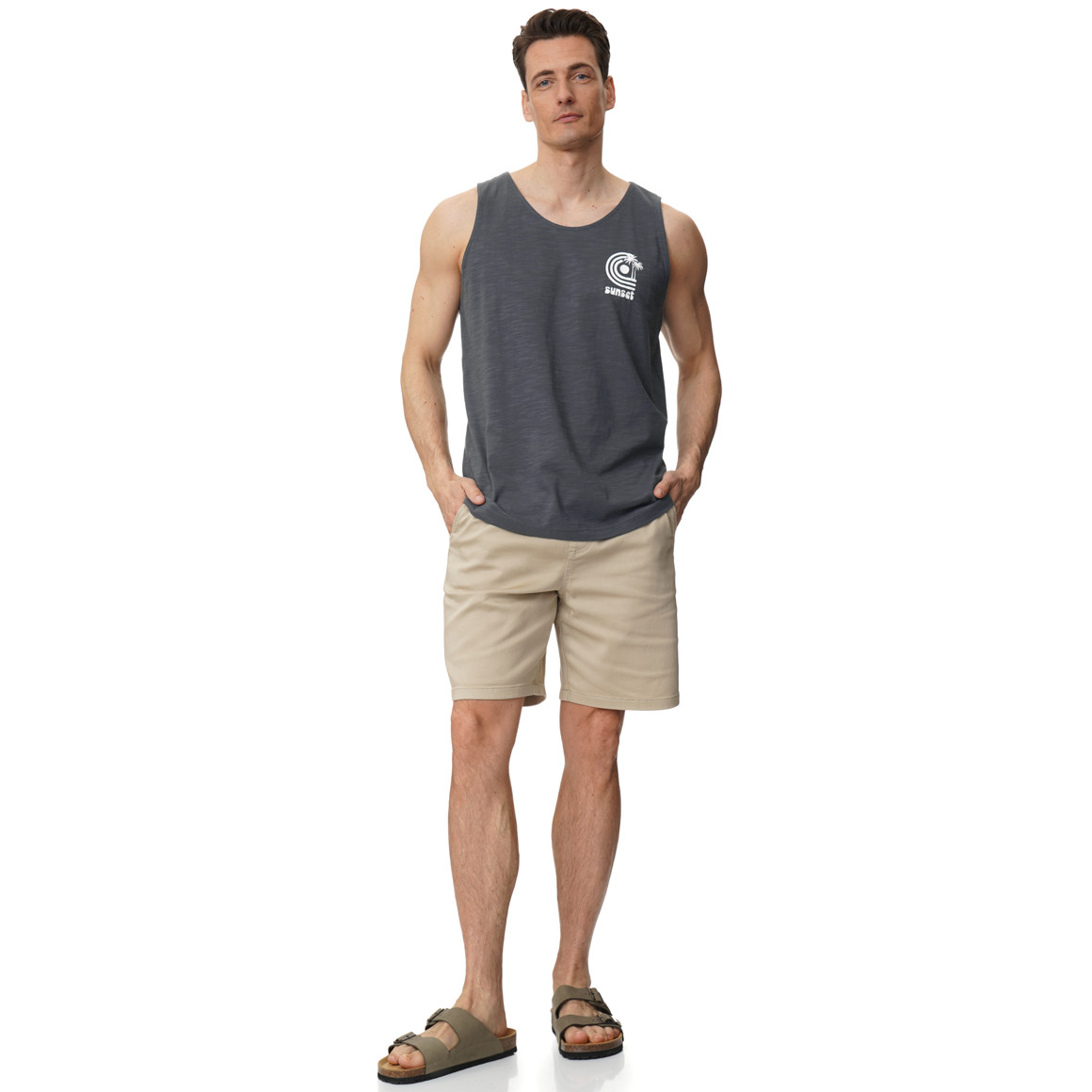 Herren Tanktop mit Print