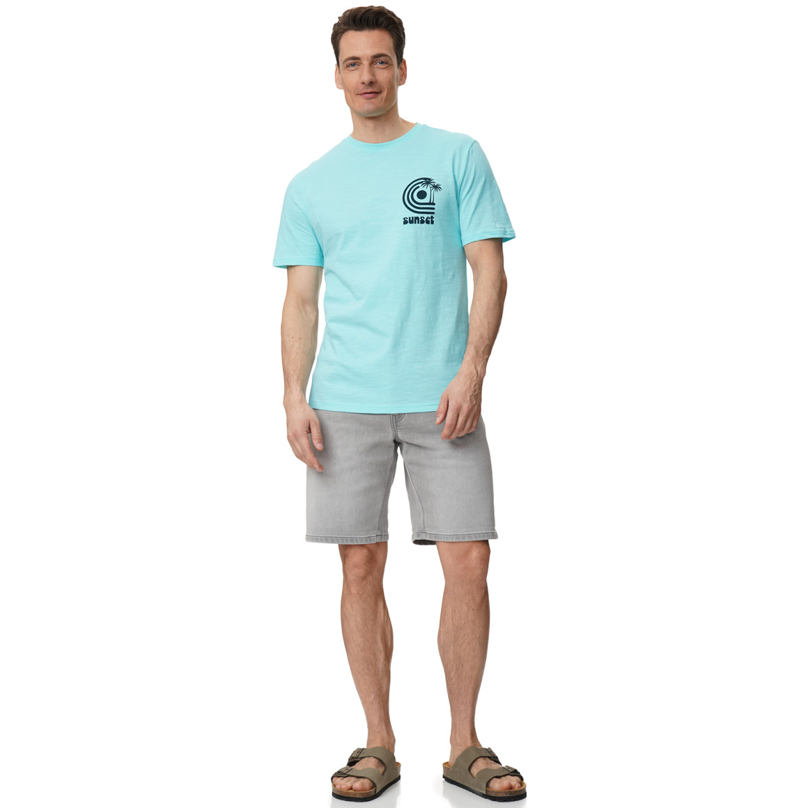 Heren T-shirt met print