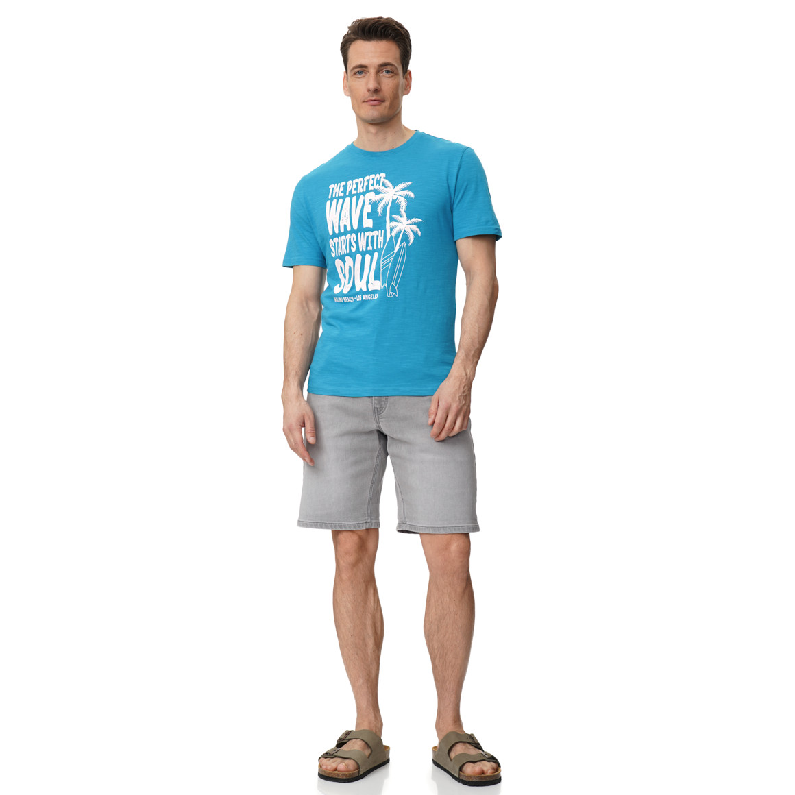 Heren T-shirt met print