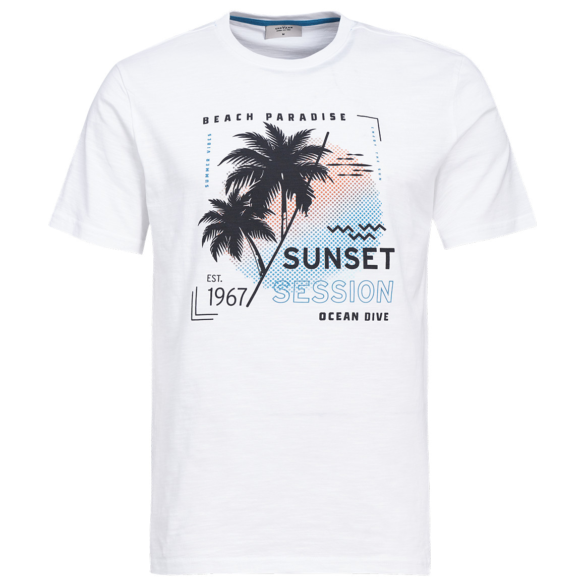 Heren T-shirt met print