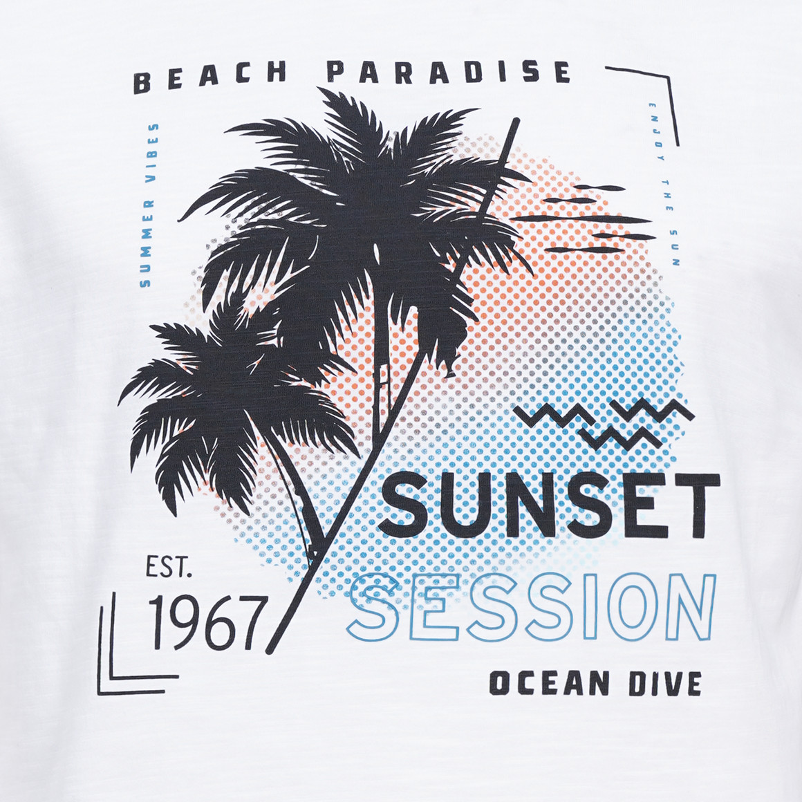 Heren T-shirt met print