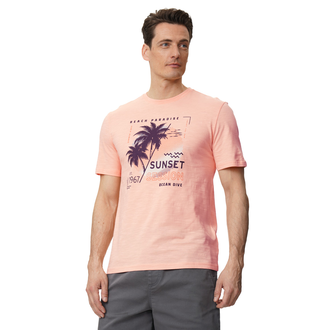 Heren T-shirt met print