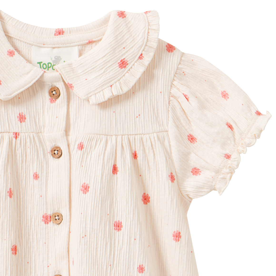 Baby Bluse mit Blümchen