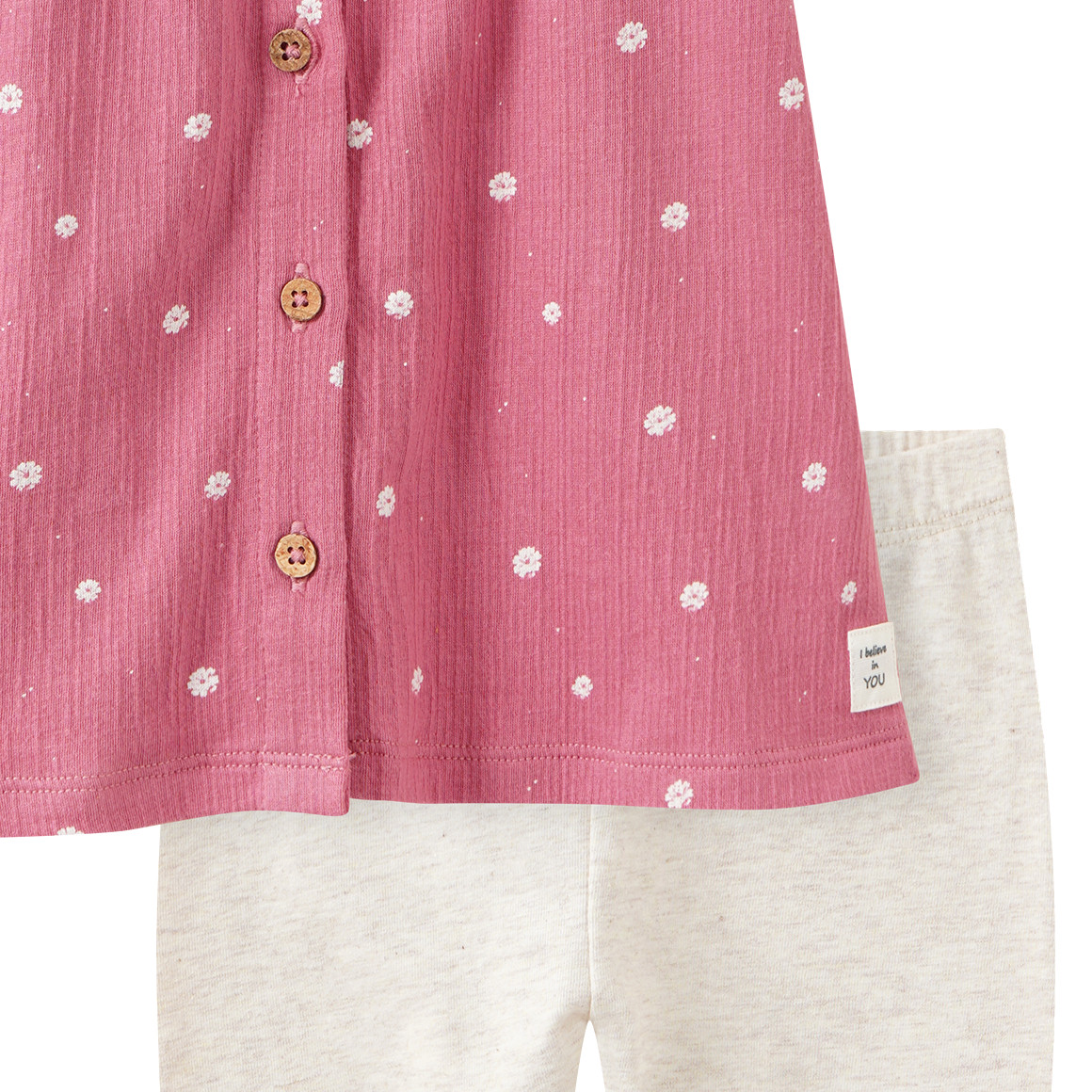 Newborn Set mit T-Shirt und Leggings