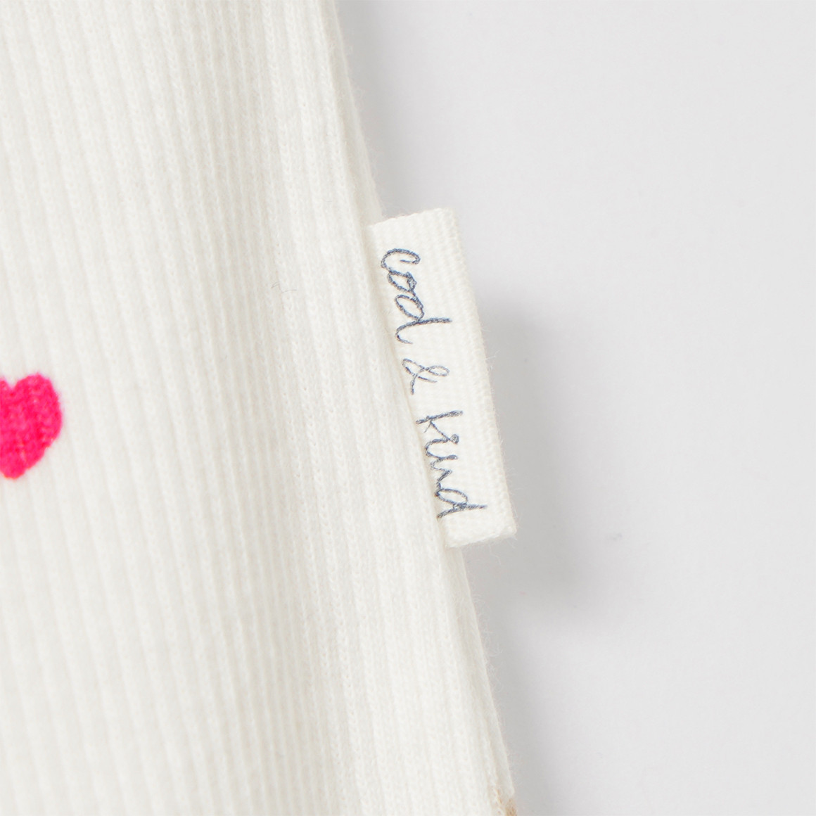 2 Newborn-leggings met ribstructuur
