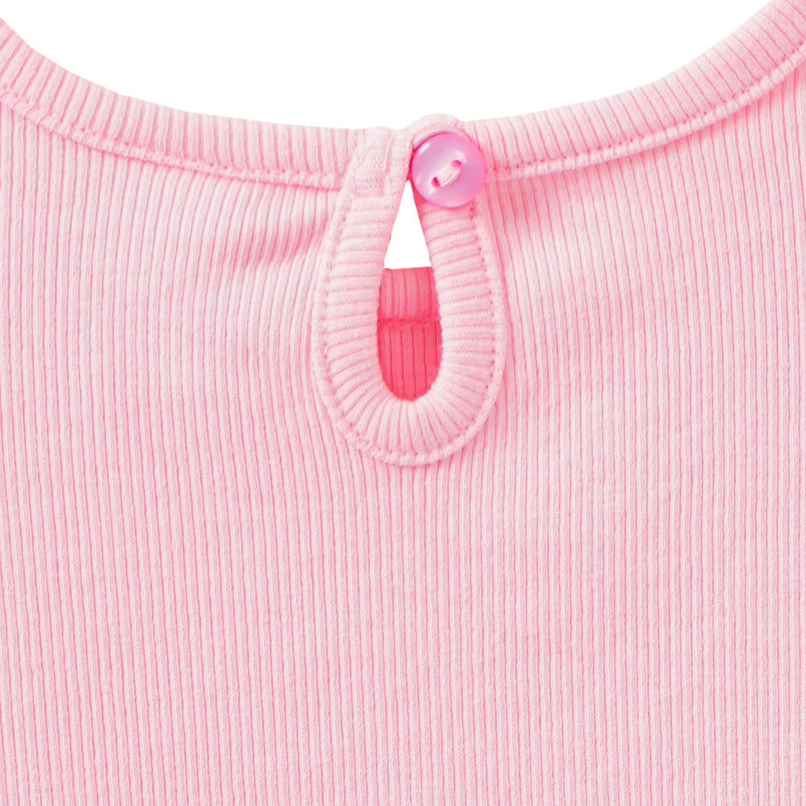 2 Newborn T-Shirt mit Rippstruktur