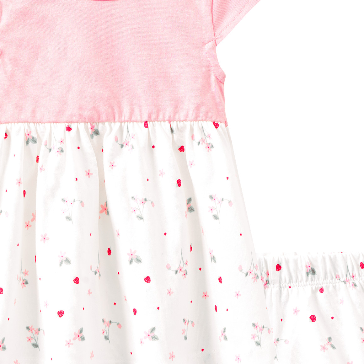 Newborn set met jurk en short