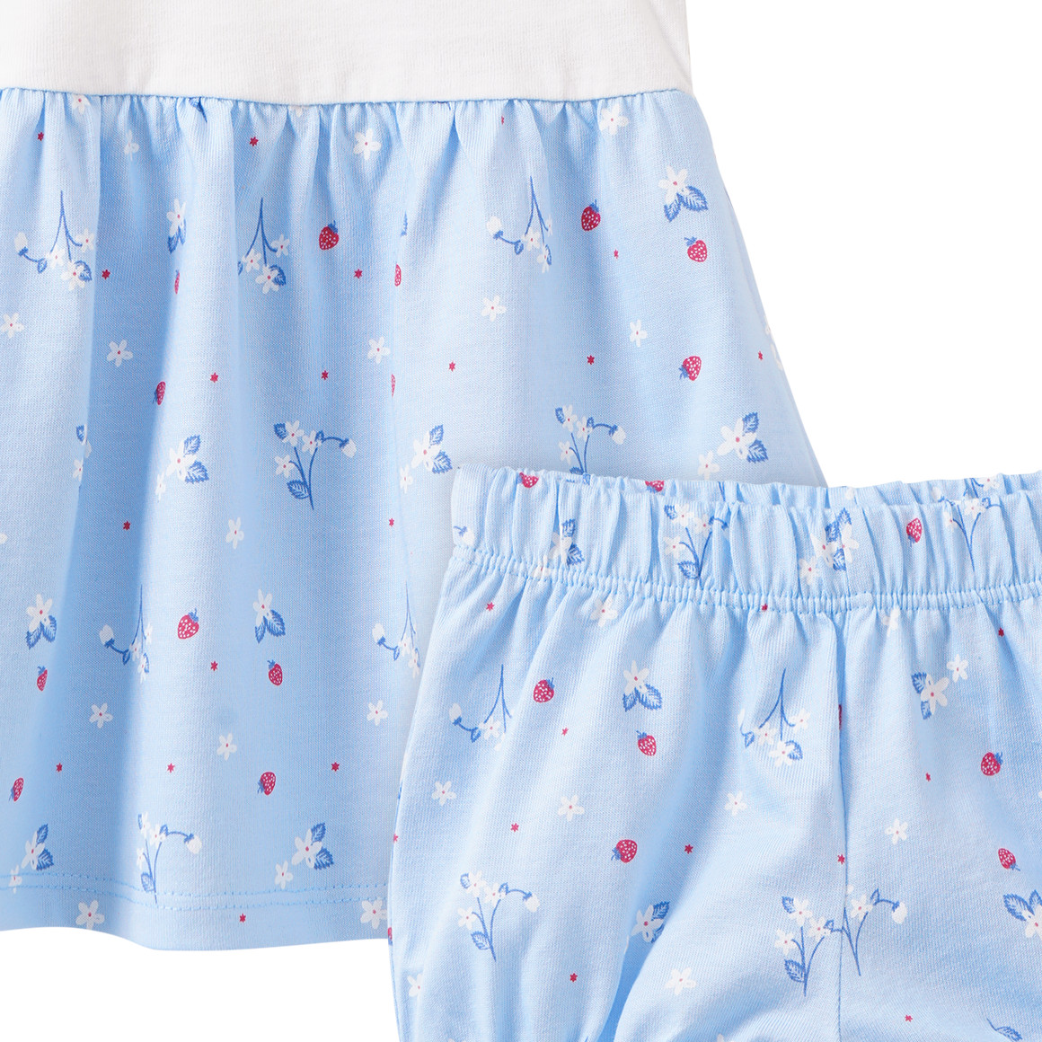 Newborn set met jurk en short