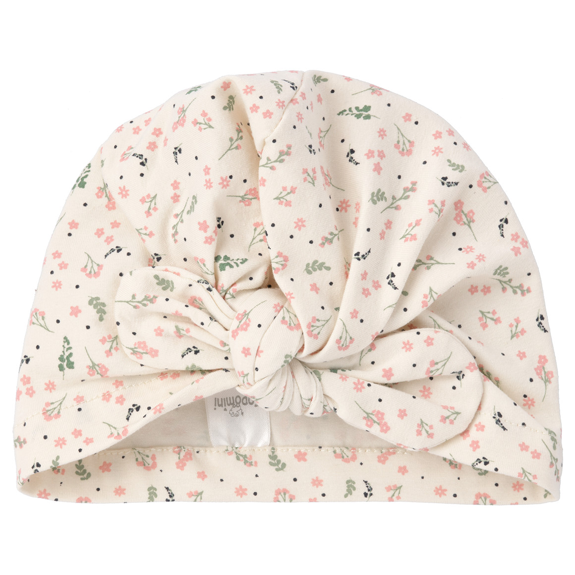Baby Turban-Mütze mit floralem Muster