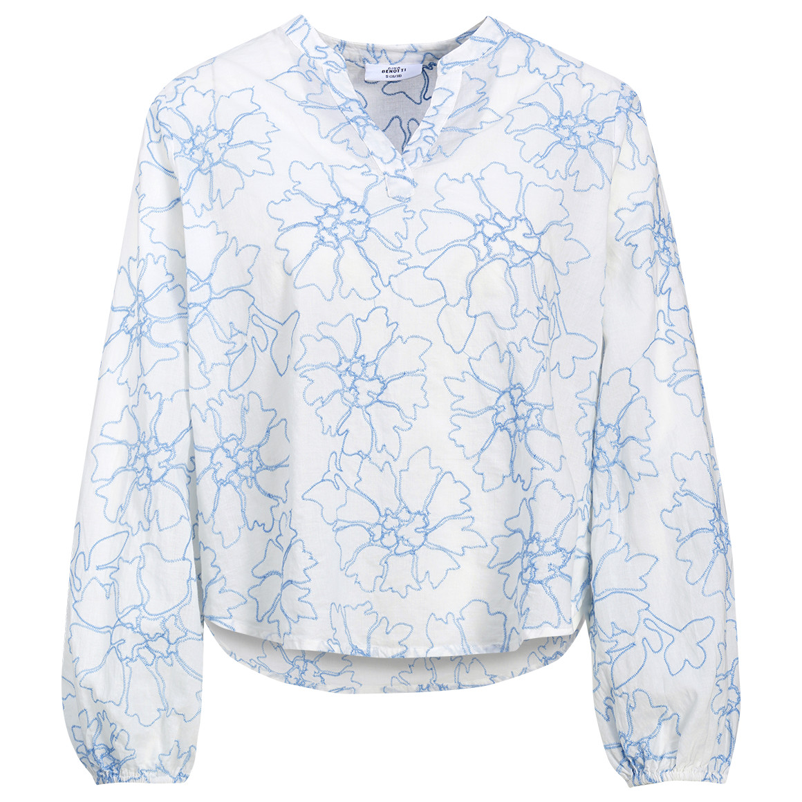 Damen Bluse mit Stickerei