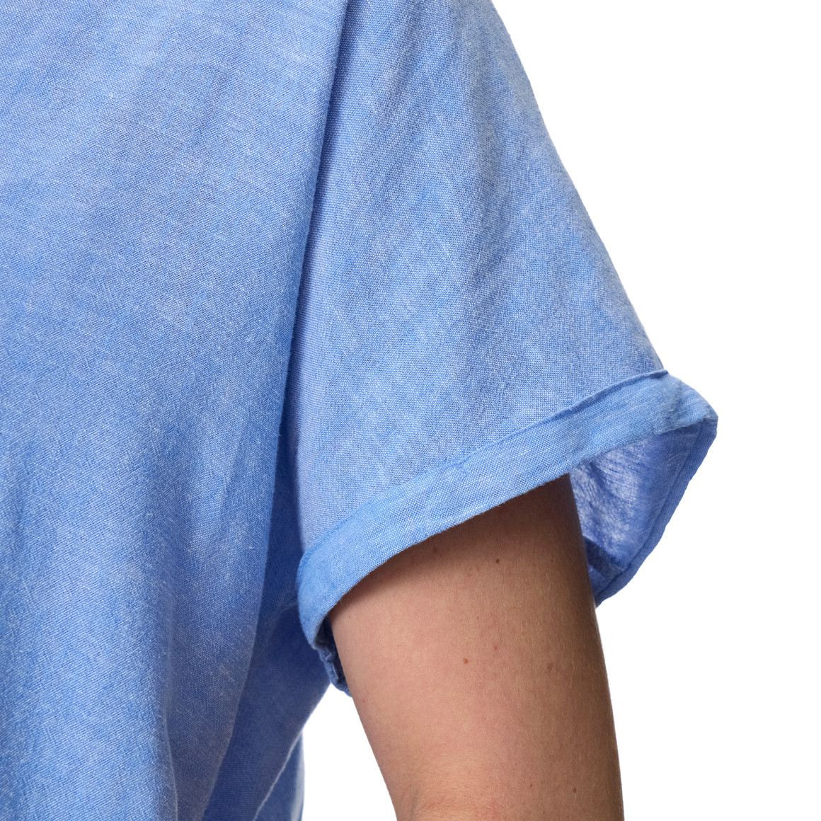 Linnen damesblouse met knopen