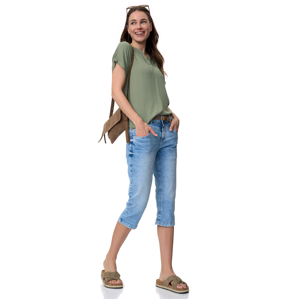 Damen Bluse aus Viskose