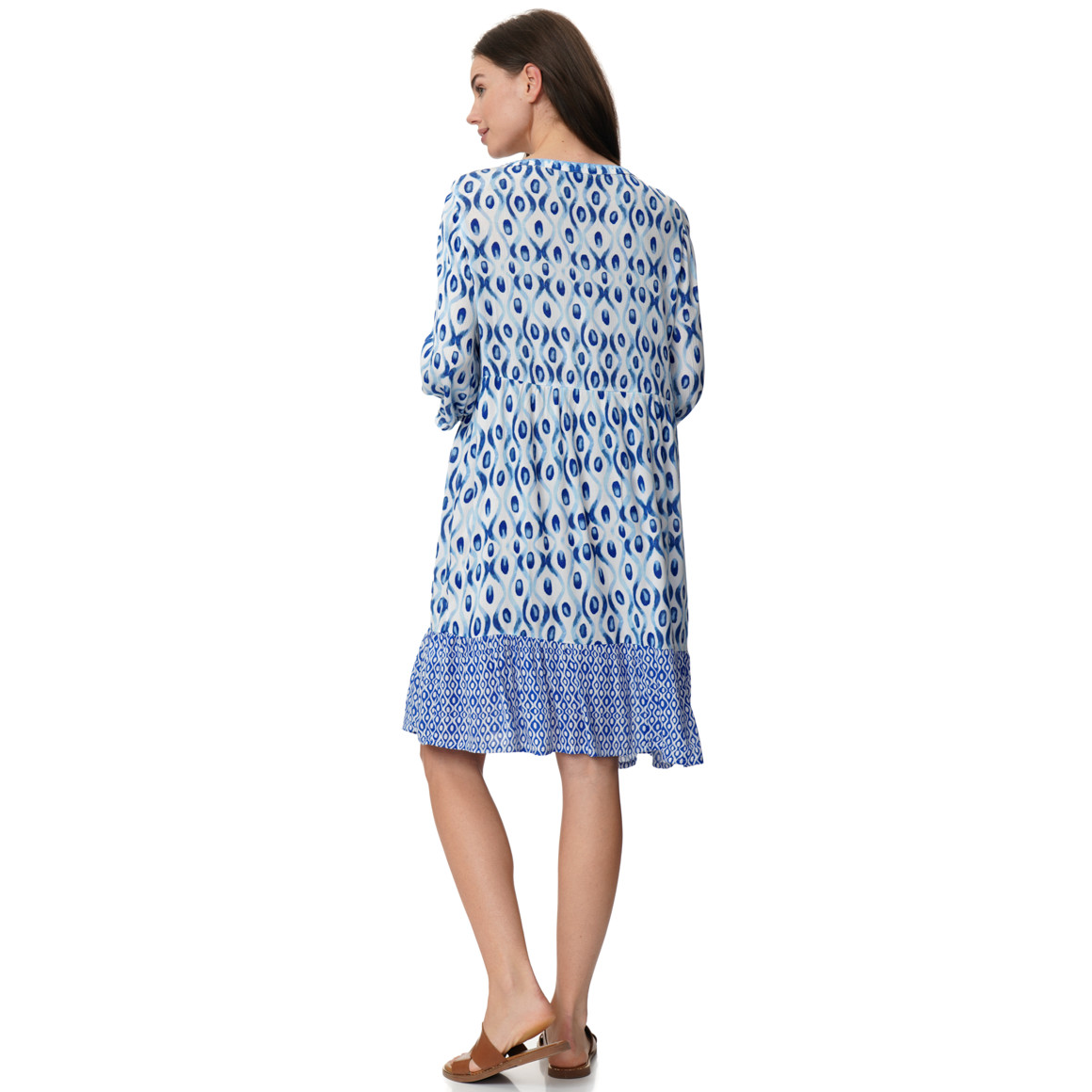 Damen Kleid mit Allover-Print