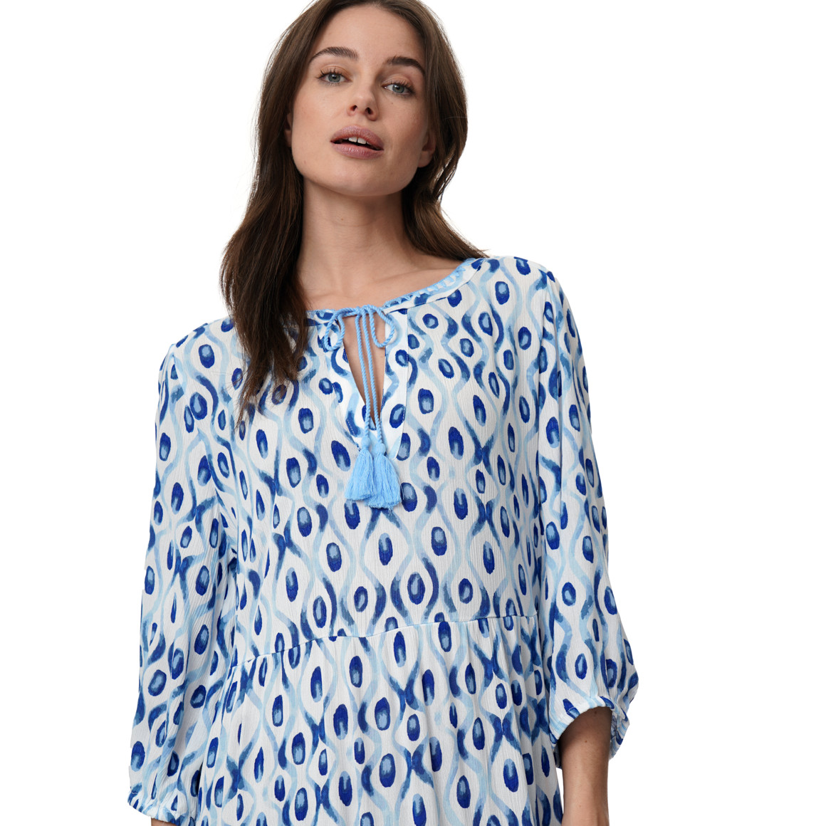 Damen Kleid mit Allover-Print