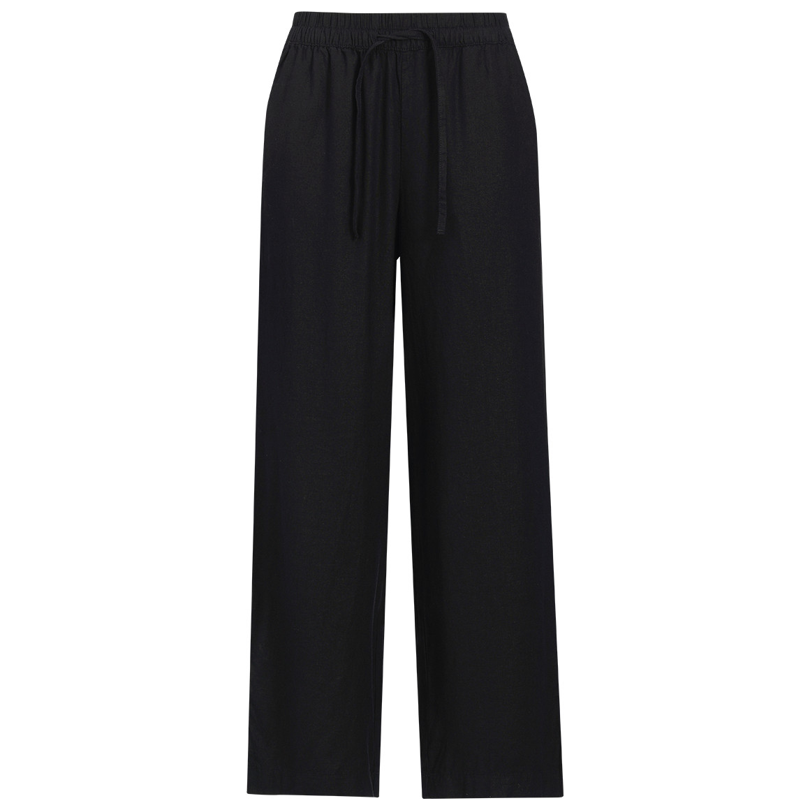 Damen Leinen-Hose mit Tunnelzug