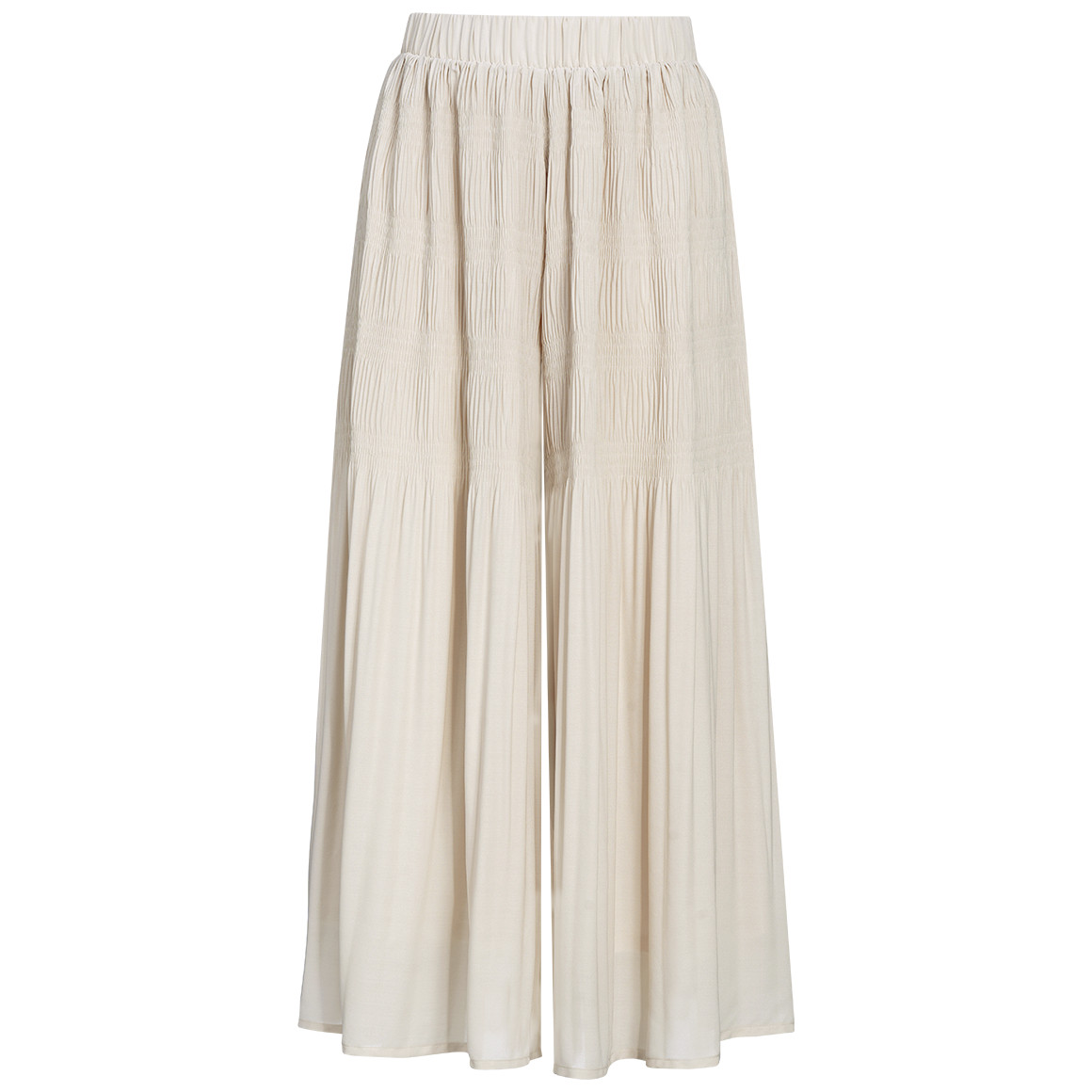 Damen Plissee-Hose mit weitem Bein