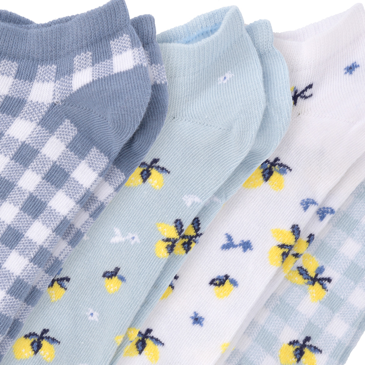 4 Paar Damen Sneaker-Socken im Set