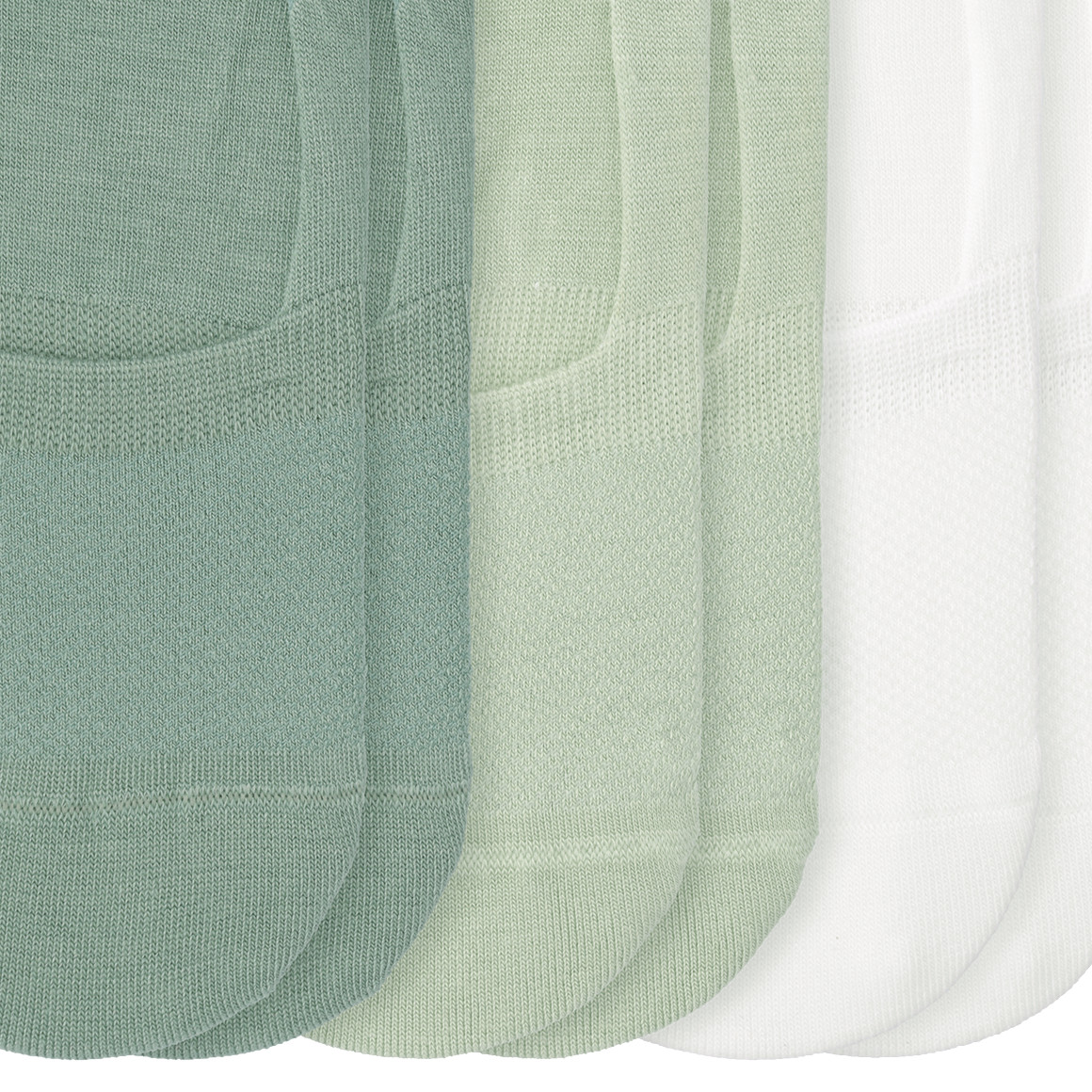 3 Paar Damen Füsslinge mit Viskose aus Bambus