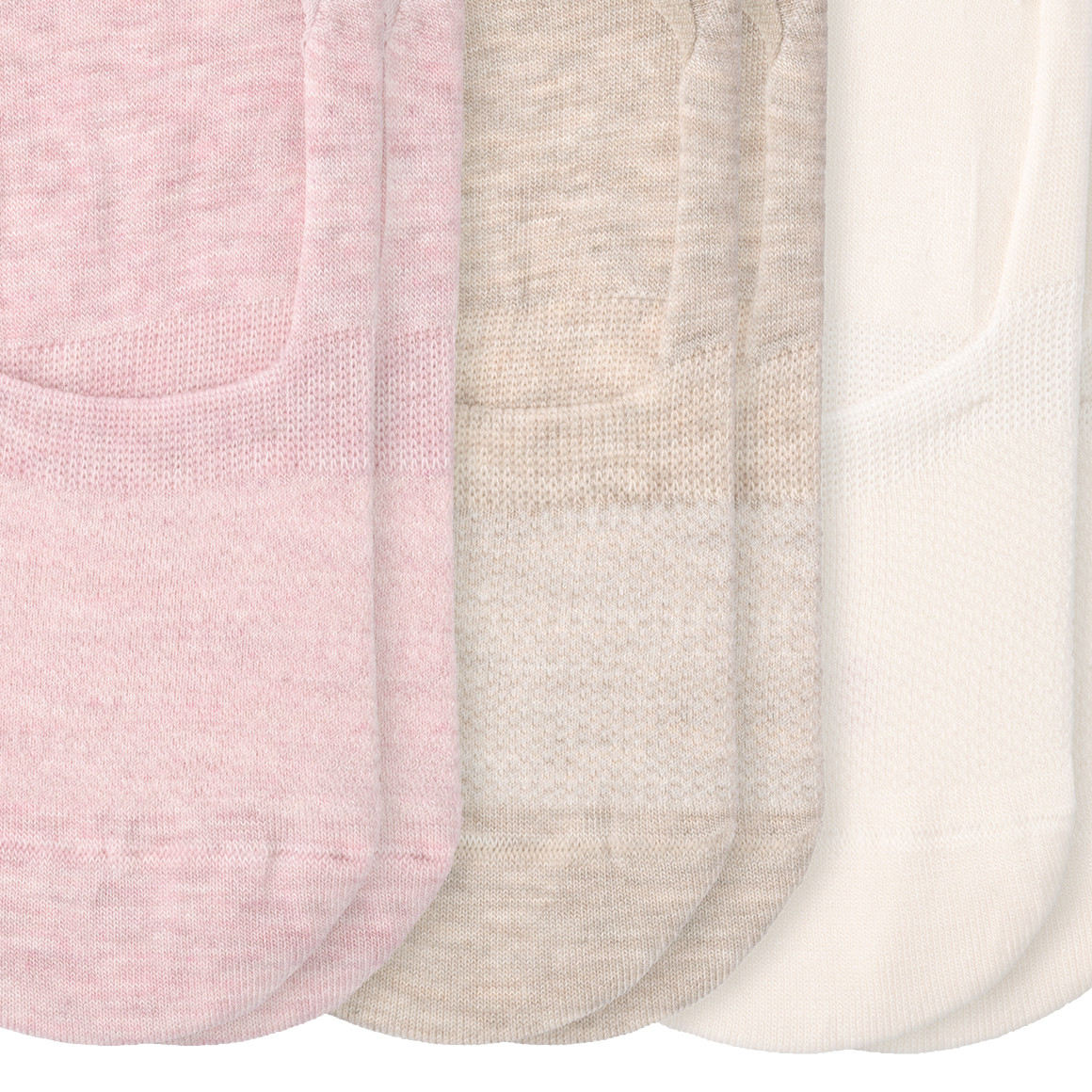 3 Paar Damen Füsslinge mit Viskose aus Bambus