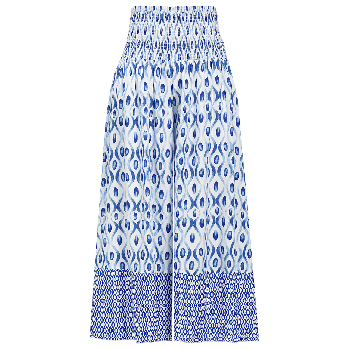 Damen Hose mit Smokbund
