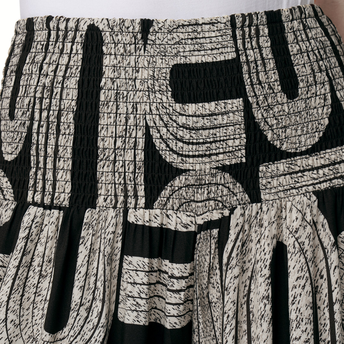 Damen Hose mit Smokbund