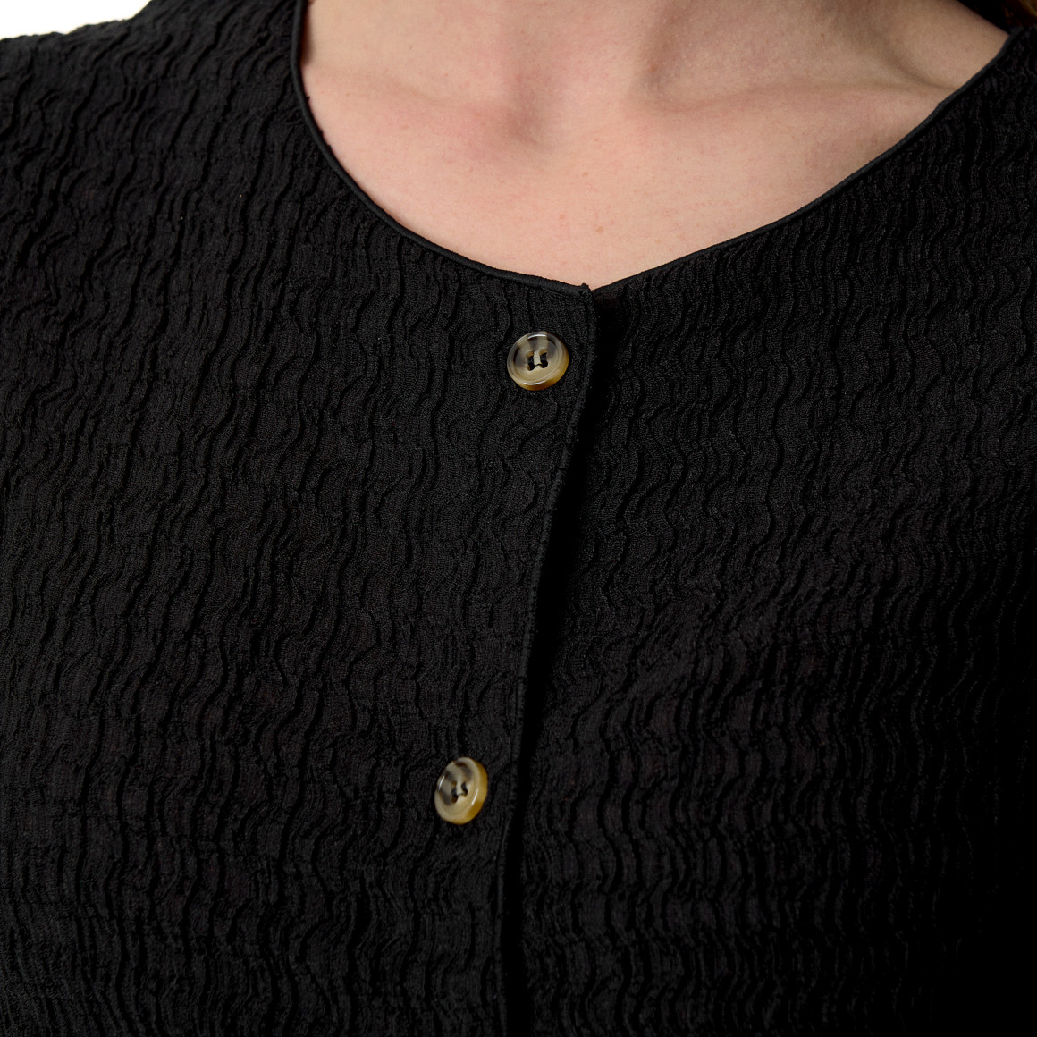 Damen Top mit Knopfleiste