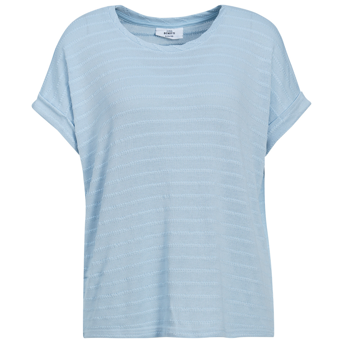 Damen T-Shirt aus strukturiertem Material