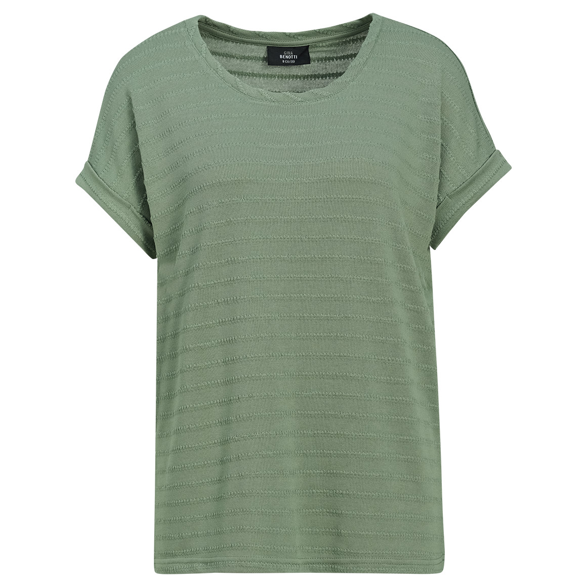 Damen T-Shirt aus strukturiertem Material